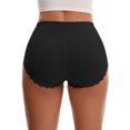 thumbnail image 3 of INSPIRE CHIC Women's High Waisted Underpantys Breathable Tummy Control Briefs M Black, 3 of 4