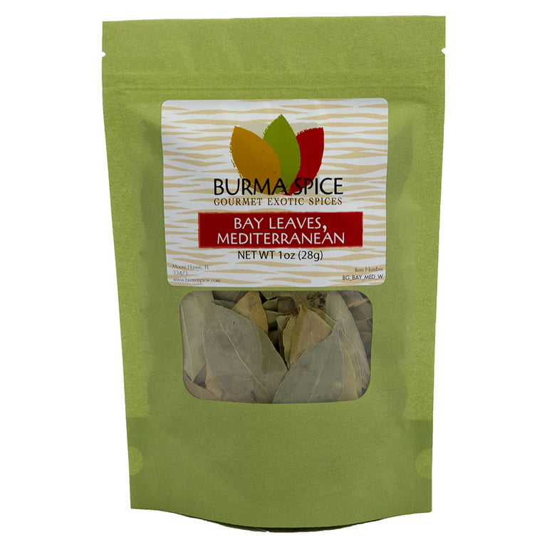 Burma Spice Mediterranean Bay Leaves, Aromatic Herb