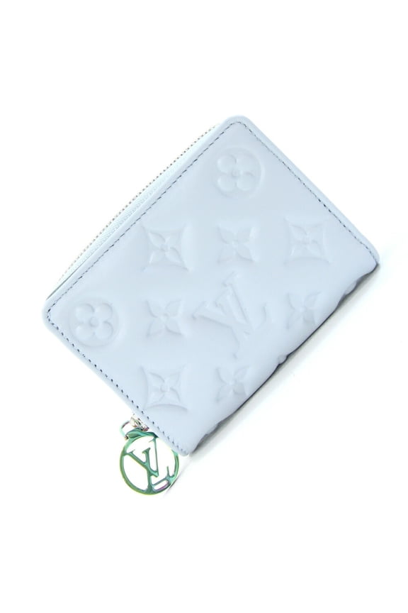 Pre-Owned Louis Vuitton Monogram Coussin Portefeuille Lou Bifold Wallet M83683 Washed...