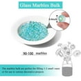 thumbnail image 4 of Duslogis 100PCS Glass Marbles Bulk, for Kids Marble Run Games, Vase Fillers, Blue, 4 of 6