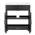 thumbnail image 6 of Modway Steamforge 30" Bathroom Vanity Cabinet (Sink Basin Not Included) in Black Walnut, 6 of 9