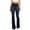 Dark Blue, variant on Auroural Womens Pants Clearance Women's High Waist Pocket Wide Leg Jeans Flared Skinny Button Trousers