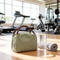 thumbnail image 6 of WYLHCEK Lunch Bag Insulation Leakproof Lunch Box Portable Reusable Large Capacity Lunch Box for Women & Men Work, Picnic, Travel, Camping, Blcak, 6 of 7