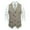 Khaki, variant on Dovford Men's Suit Vest Business Formal Dress Waistcoat Solid Color Vest for Suit or Tuxedo
