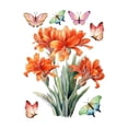 thumbnail image 1 of Stickers Colorful & Flower Static Cling Window Film Double Visible Removable for Privacy and, 1 of 7