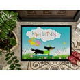 thumbnail image 3 of Happy Birthday Dachshund Door Mat, 3 of 4