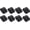 8, variant on 10Pcs Watch Display Pillow, 2.95" x 2.09" 1.77" Bracelet Pillow PU Leather for Box Bangle Cushions Storage, Black