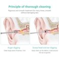 thumbnail image 3 of 6Pcs Stainless Steel Spiral Spring Ear Picks Spoon Wax Removal Cleaner Pickers set with Box, 3 of 8