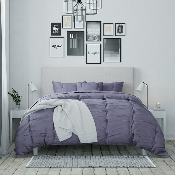 Dawn 6Piece Decorative BedinaBag Set in Madison Lavender, Twin XL