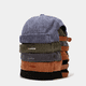 thumbnail image 2 of Sombrero de pana para el propietario, tendencia urbana para hombres y mujeres, sombrero de piel de melón estilo hip hop, sombrero de pez pequeño retro literario japonés, marea, 2 of 6