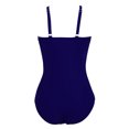 thumbnail image 1 of Women Halter Neck Mesh Stitching One Piece Bikini Swimsuit, 1 of 3