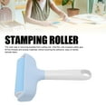 thumbnail image 3 of Roller and Tweezers Kit, Hand Printmaking Roller for Leather Fabric Paper Wrinkle Bubble Removal with Ergonomic Handle Removable Washable Reusable, 3 of 7