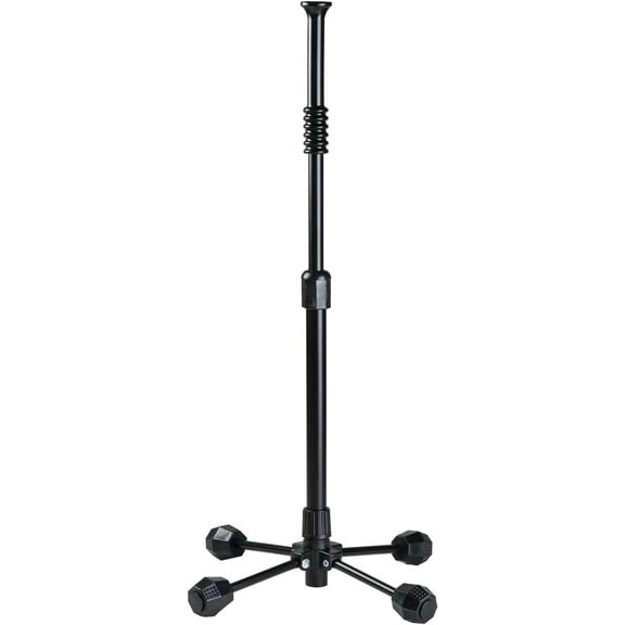 Champion Sports Portable Folding Batting Tee - Lightweight Adjustable Batting Tee Folds for Easy Storage