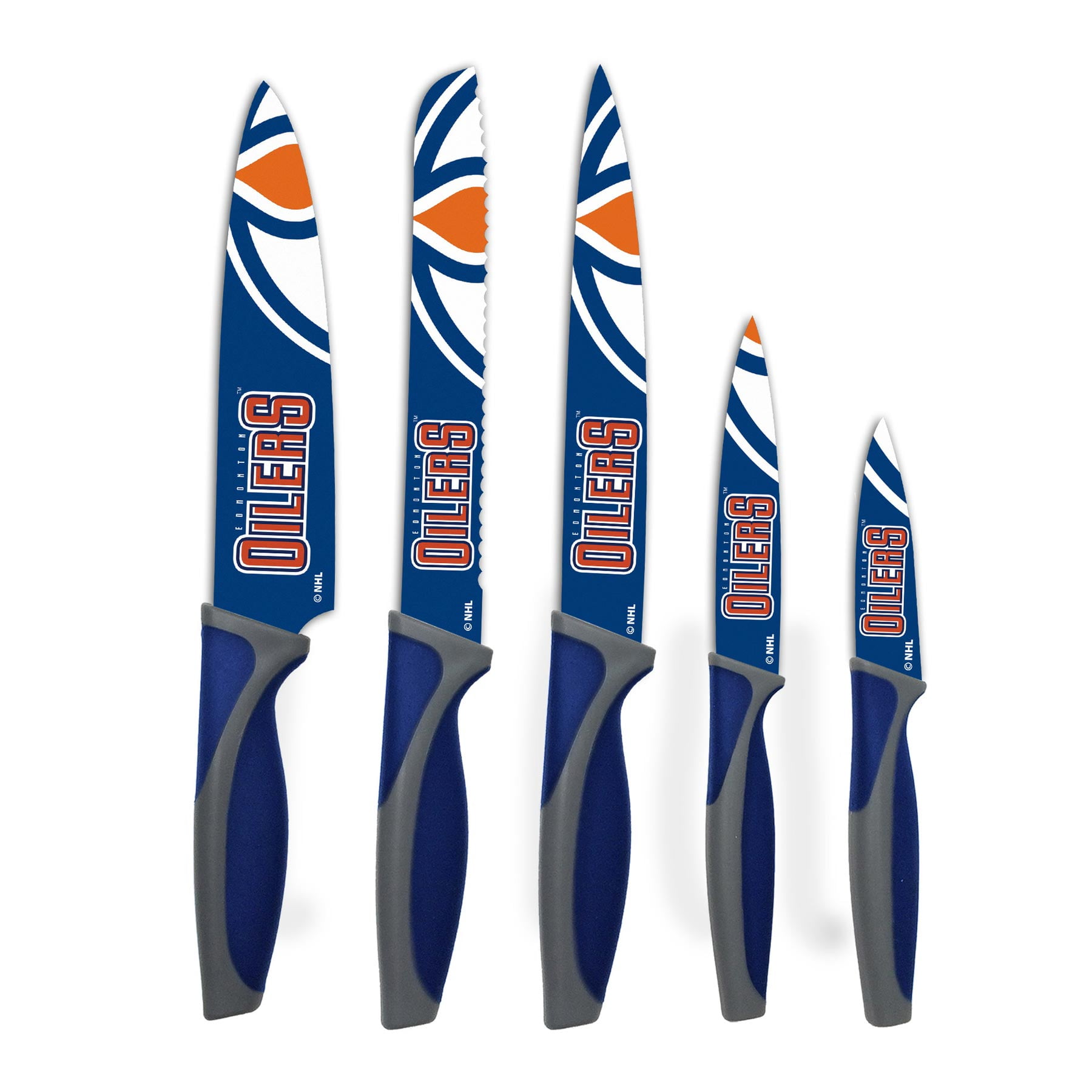 The Sports Vault Couteaux de Cuisine Edmonton Oilers