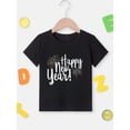 thumbnail image 2 of MAWOTEA Happy New Year & Christmas Family T-Shirt for Kids,100% Cotton Made Comfy Fabric,New Year's T-shirt, 2 of 5
