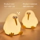 thumbnail image 2 of Lámpara de lectura táctil Flexible cuello de cisne regulable mesita de noche lámpara USB recargable, 2 of 2