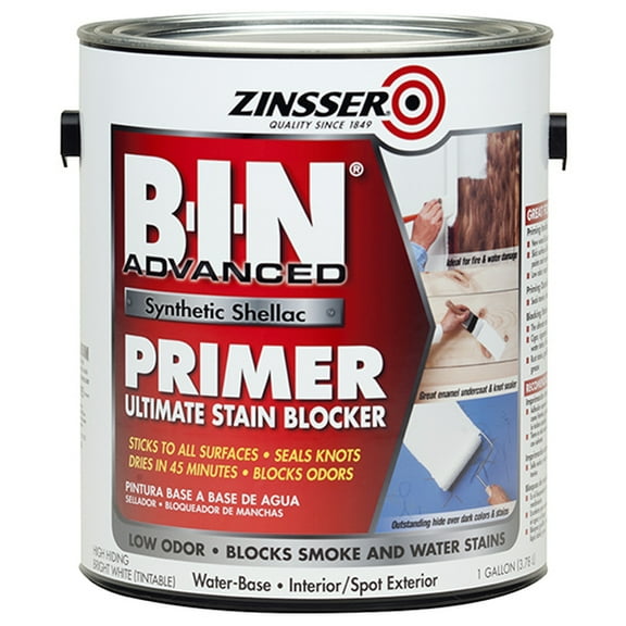 20-Pack of 1 gal Zinsser 270976 White B-I-N Advanced Synthetic Shellac Primer