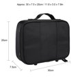 thumbnail image 4 of Scissors Storage Case, Large Capacity Black Scissors Bag  For Barber Shop Black, 4 of 8