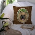 thumbnail image 3 of Carolines Treasures SS8799PW1414 Cairn Terrier Fabric Decorative Pillow, 14Hx14W, multicolor, 3 of 4