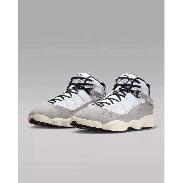 Ni - ke Air Jordan 6 Rings FJ4650-077 Sneakers Men's US 10 Gray Basketball Shoes HAM144