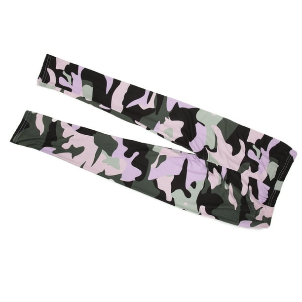 Girls Camouflage Leggings Comfortable Breathable Easy to Wash Printed  Children's LeggingsPink 130cm 