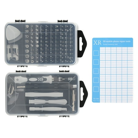 

Tebru Screwdriver 119 in 1 Screwdriver Set CRV Screwdriver Bit Kit for Mobile Phone Repair Computer Disassembly Mobile Phone Repair Tool
