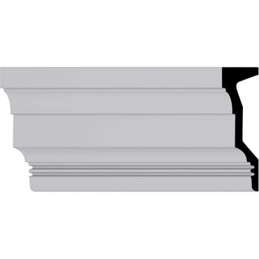 11 7/8"H x 3 1/2"P x 94 1/2"L Standard Moulding