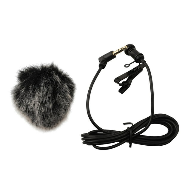 Microphone à Revers Lavalier Compatible pour Shure pour Djl pour Go Pro Vlog Entrevue