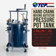5 Gallon 20l PRESSURE FEED PAINT POT TANK Spray Gun Sprayer Regulator
