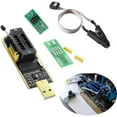 thumbnail image 1 of 1Set USB Programmer CH341A Series Burner Chip 24 EEPROM BIOS Writer 25 SPI Flash USB Writer Programmer Module, 1 of 8