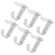 thumbnail image 1 of 6pcs Heavy Duty Ceiling Hooks for Secure Hanging on Brick, Drywall – Ideal for Bird Cages, Coats, and Plants, 1 of 4