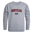 thumbnail image 1 of W Republic 562-461-HGY-04 Chandail en Molleton Col Rond pour Hommes Union College Papa, Gris Chiné - Extra Large, 1 of 1