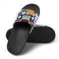 thumbnail image 4 of GZHJMY Stylish Slides for Women Men, Cute Animals Driving Soft Flexible Slip-on Sandals Slippers, 4 of 7