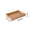 45*33*4cm, variant on Rustic Wooden Serving Tray, Raised-Rim Catering Platter, Eco-Fadeproof Practical Tabletop Service Gear for Homes Hotels Cafes Parties Diners Lounges Events