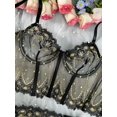 thumbnail image 7 of Chic Luxe Noir & Gold Lingerie Set (Black, S), 7 of 7