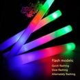 thumbnail image 4 of Bulk Glow Sticks - 24 LED Foam Glow Sticks with 3 Flashing Effect Modes, Glow in the Dark Party Supplies, 4 of 5