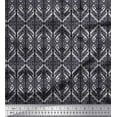 thumbnail image 1 of Soimoi Poly Georgette Fabric Geometric & Paisley Block Fabric Prints by Yard 52 Inch Wide, 1 of 3