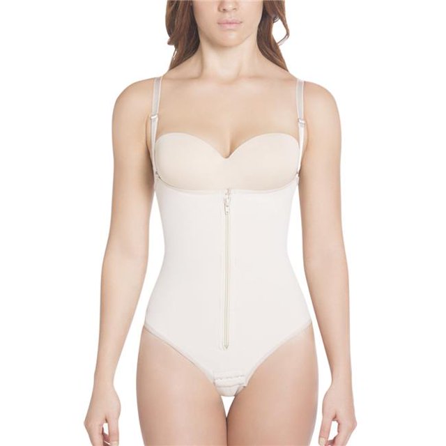 High Compression Panty Strapless Shapewear-Nude-XS