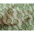thumbnail image 5 of oneOone Silk Tabby Forest Green Fabric Block Sewing Craft Projects Fabric Prints By Yard 42 Inch Wide, 5 of 5