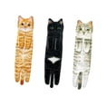 thumbnail image 1 of 3Pcs Multipurpose Cat Funny Hand Towels Drying Hands Absorbent Towel Style F Sunnimix Paños, 1 of 8