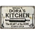 thumbnail image 1 of DORA'S Kitchen Farmhouse Sign 8 x 12 Matte Finish Metal 108120033252, 1 of 1
