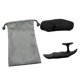 thumbnail image 3 of Arazos de levantamiento de pesas Grips de gimnasio Protección a mano flexible Guantes de entrenamiento resistente para el ejercicio para el entrenamiento de gimnasia Fitness Negro, 3 of 8