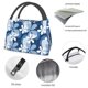 thumbnail image 4 of Fotbe Flower Bolsa Térmica Portátil con Estampado, Bolsa de Entrega de Alimentos Aislada, Bolsa Reutilizable de Gran Capacidad para Comidas y Supermercado, 4 of 6