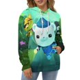 thumbnail image 5 of The Octonauts Unisex Adult Hoodie Casual Hooded Sweatshirt Pullover Novelty 3D Printed Sweater Jacket 2XL, 5 of 8