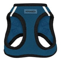 Best Pet Supplies - Voyager Step-in Air Pet Harness - All Weather Mesh - Blue/Black Trim, XXXS