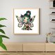 thumbnail image 4 of Cuadros Decorativos 5D DIY Diamond Painted Square Diamond Girl con alas (E507) Ndcxsfigh Nuevos Originales, 4 of 5