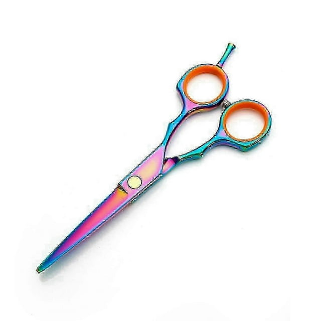 Ciseaux de coiffeur à poignée symétrique en acier inoxydable, design ergonomique, ciseaux de coupe de cheveux professionnels pour salon