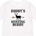 thumbnail image 4 of Inktastic Daddy Hunting Buddy Bow Hunter Boys Long Sleeve Toddler T-Shirt, 4 of 5