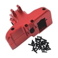 thumbnail image 4 of Cubierta de caja de cambios trasera de coche RC 1:14 Resistente Fácil de instalar Actualización modificada de bricolaje para rojo, 4 of 9