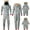 Gray, variant on Morttic Christmas Pajamas for Family, Matching Set Hoodie Pajamas Reindeer Jumpsuit Romper Holiday Pjs Hooded Sleepwear